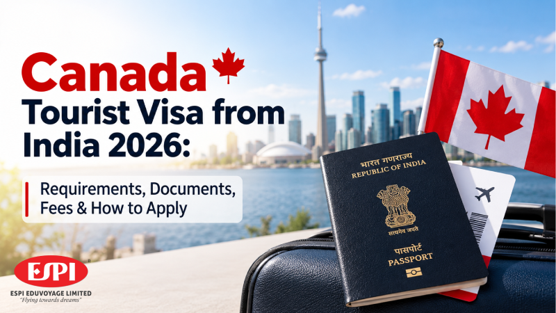 Canada Tourist Visa from India 2026: Requirements, Documents, Fees & How to Apply