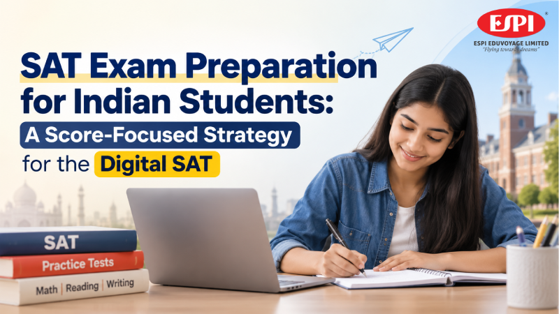 SAT Exam Preparation for Indian Students: A Score-Focused Strategy for the Digital SAT